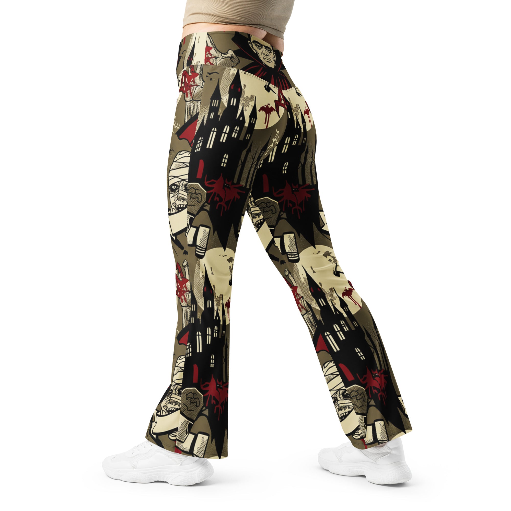 Universal Monsters Retro Flare Leggings | GearBunch