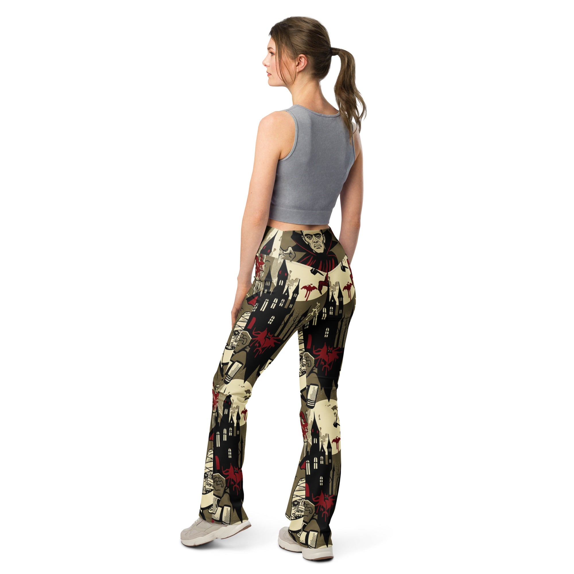 Universal Monsters Retro Flare Leggings | GearBunch