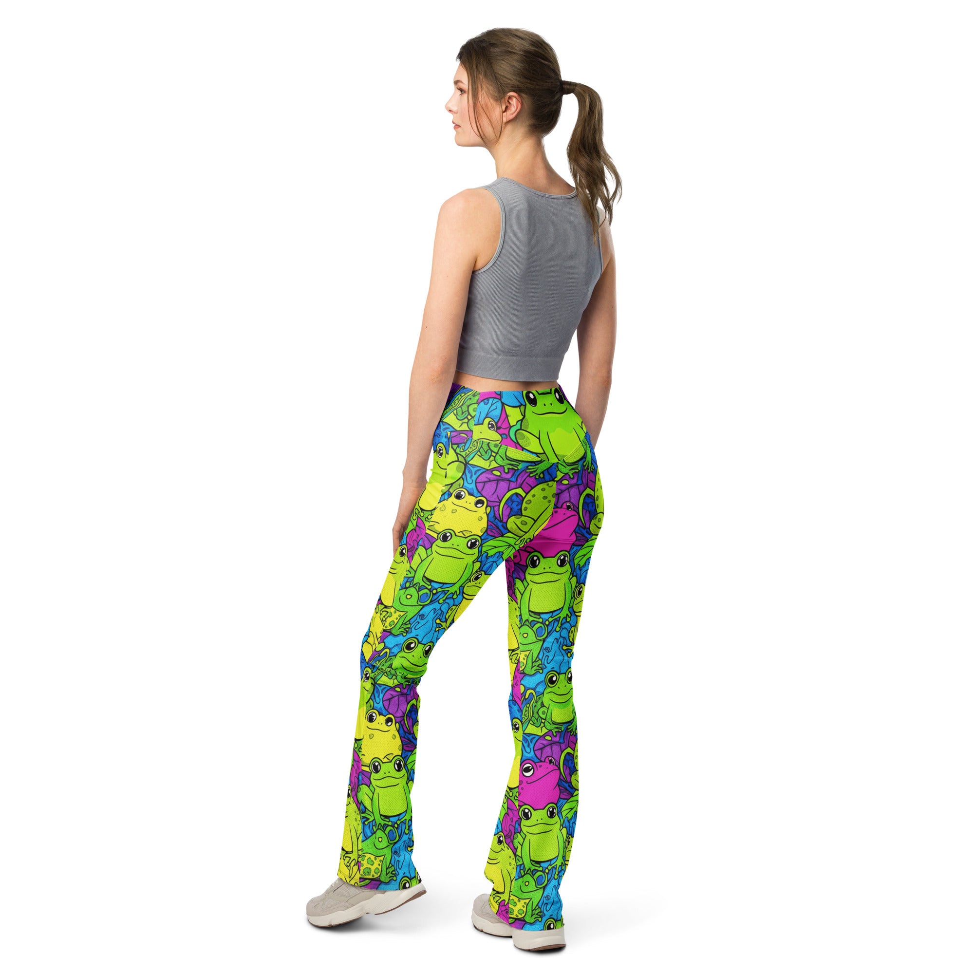 Vibrant Frog Pond Flare Leggings | GearBunch