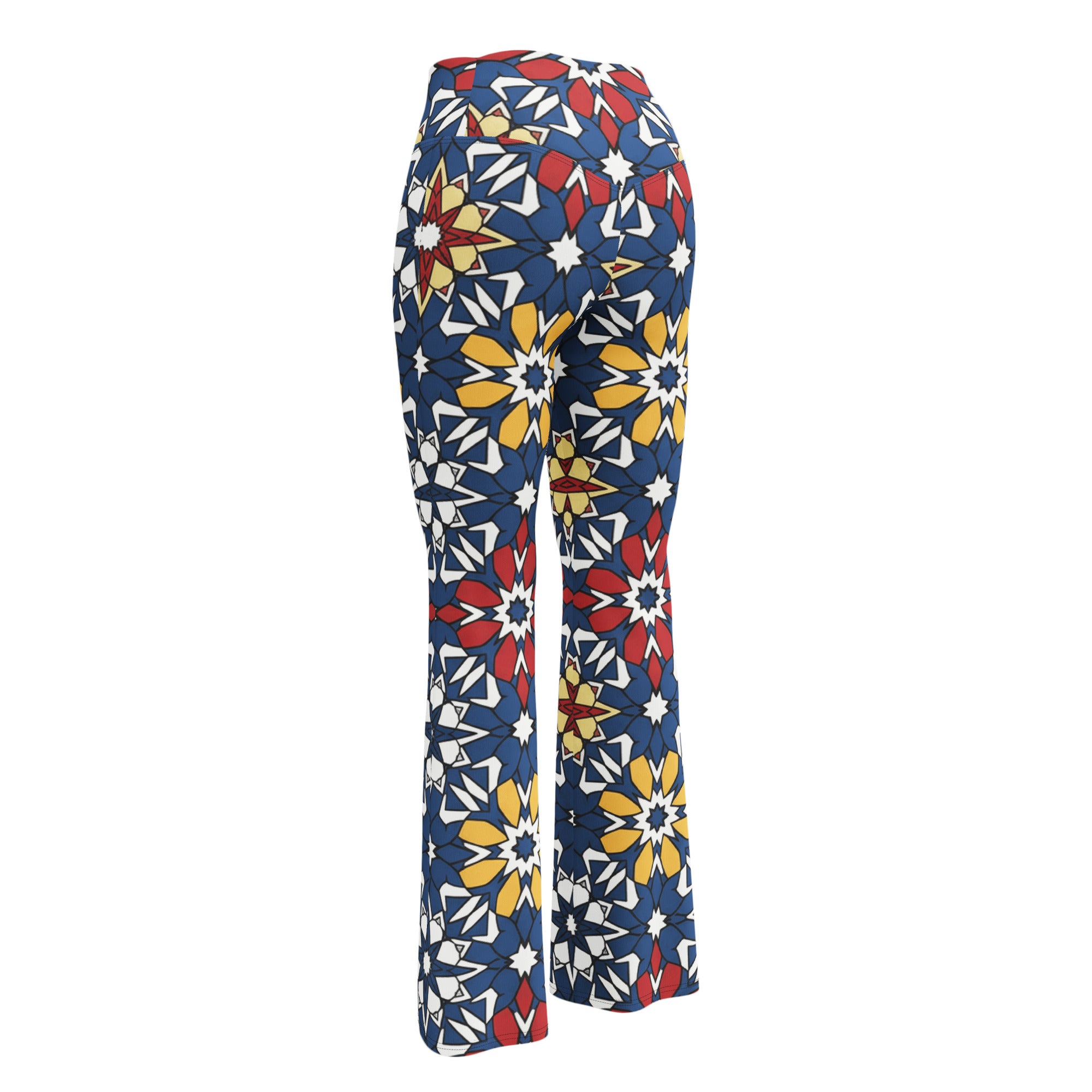 Zellige Sapphire Ruby Flare Leggings | GearBunch