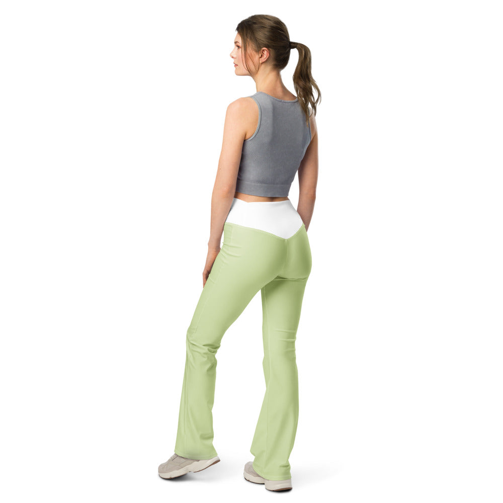 Solid leggings back view | GearBunch