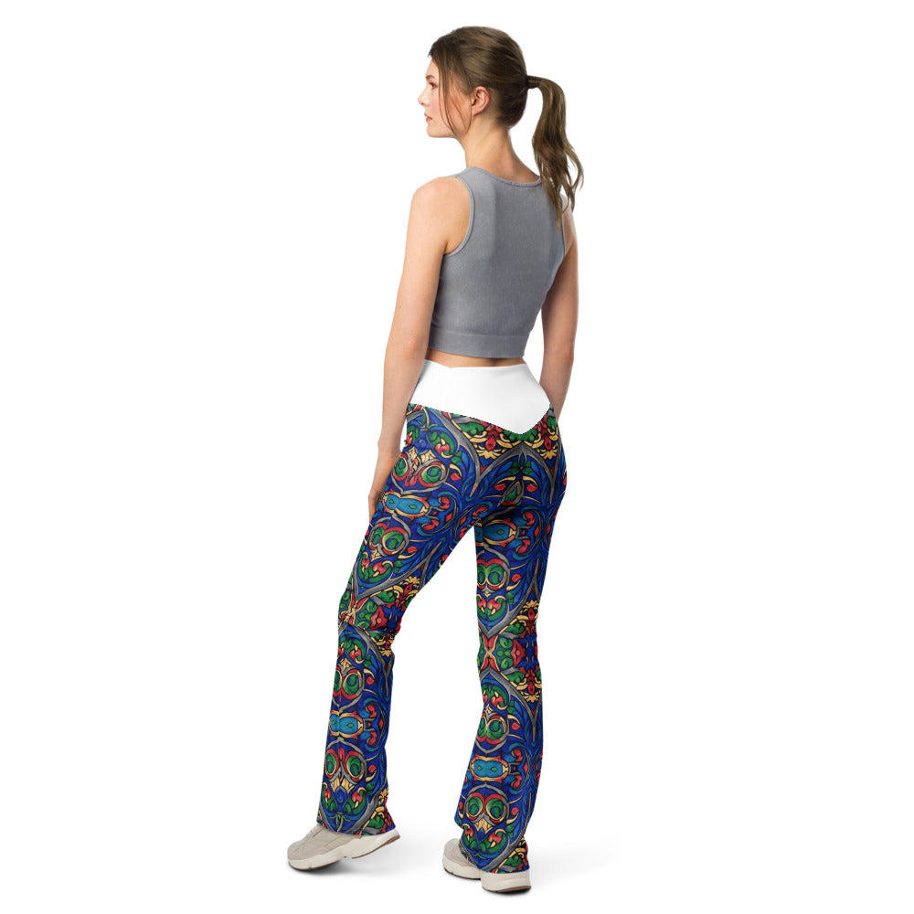 Flare leggings back view | GearBunch