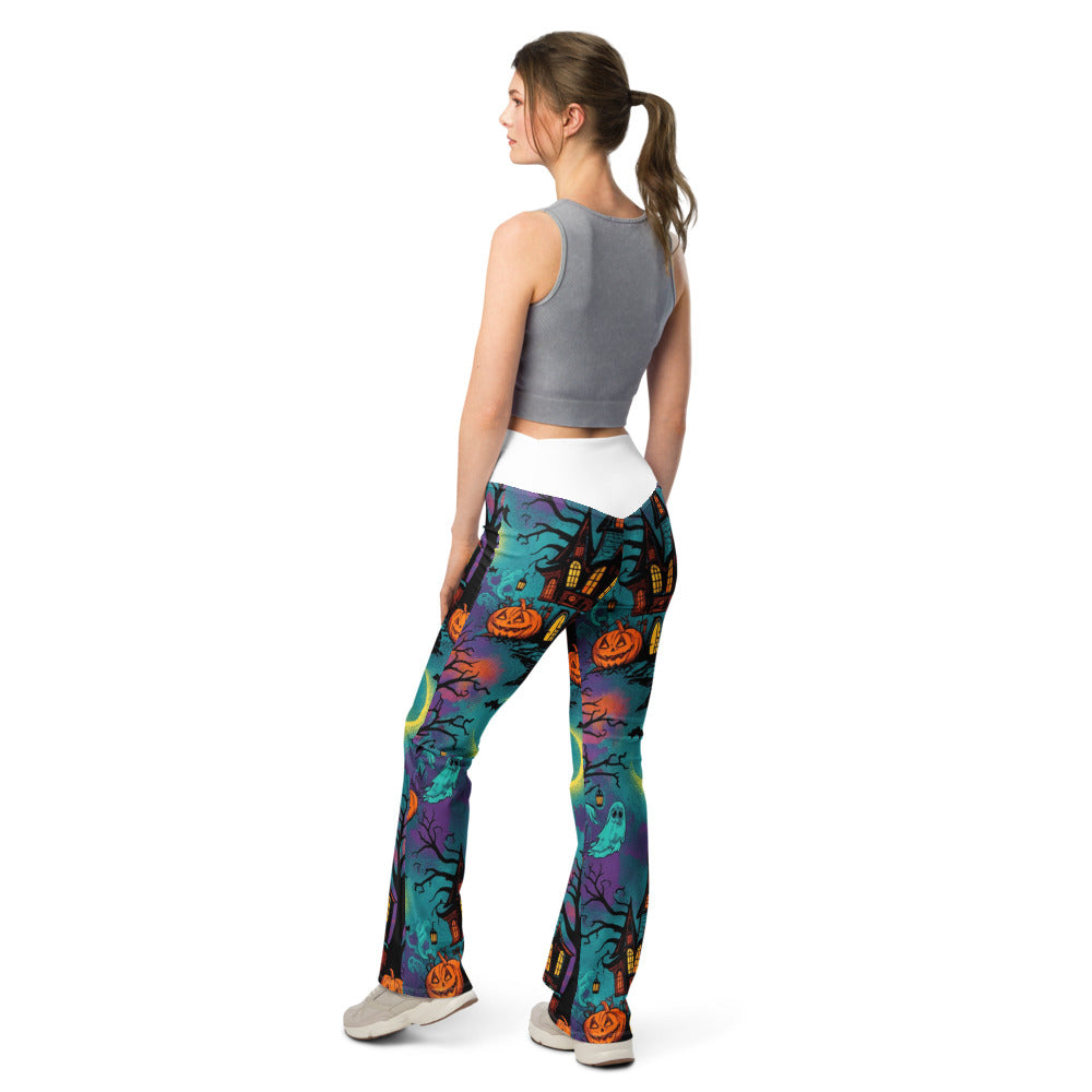 Flare leggings back view | GearBunch