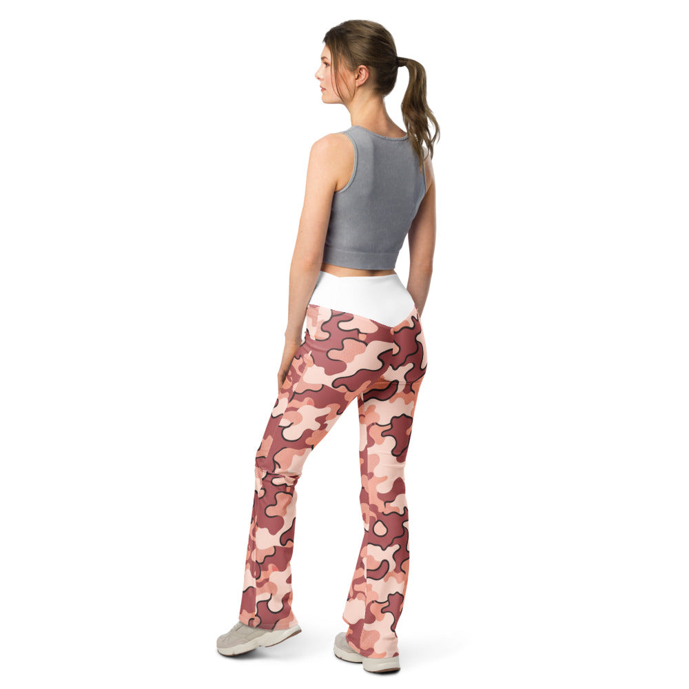Flare leggings back view | GearBunch