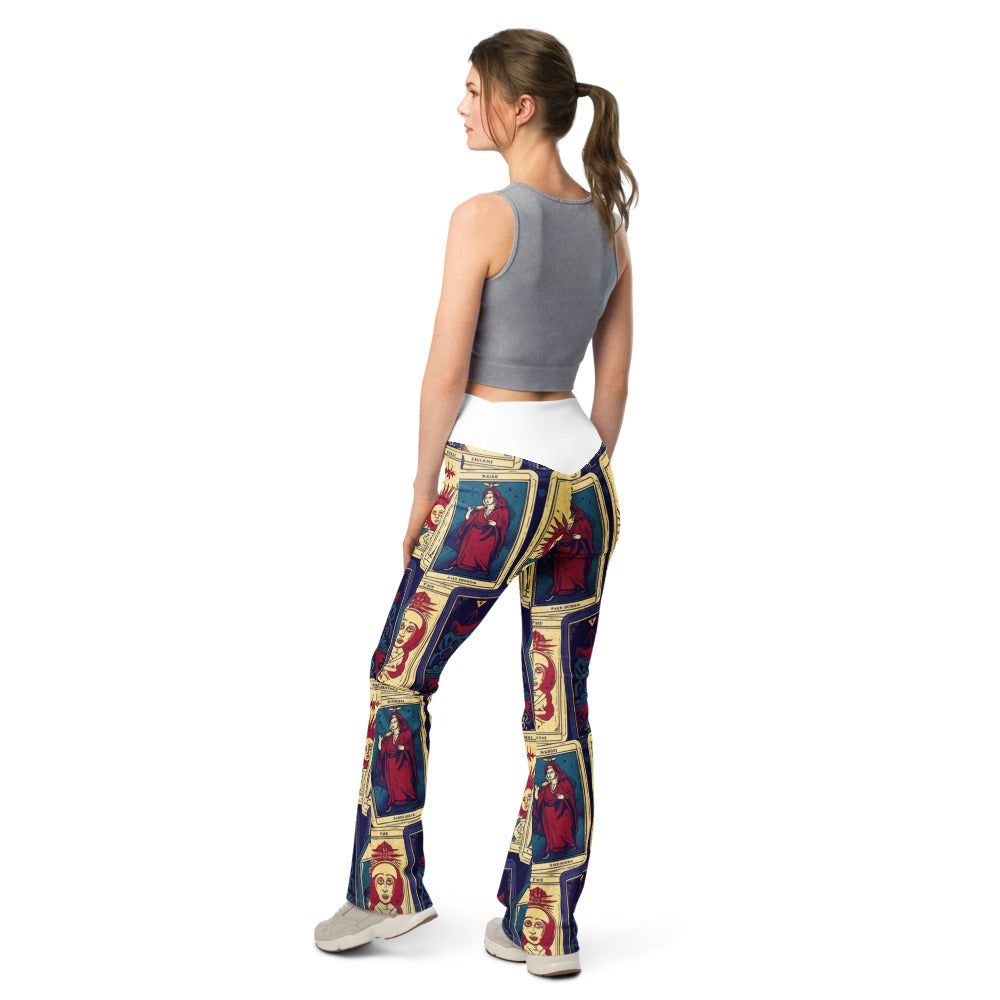 Flare leggings back view | GearBunch