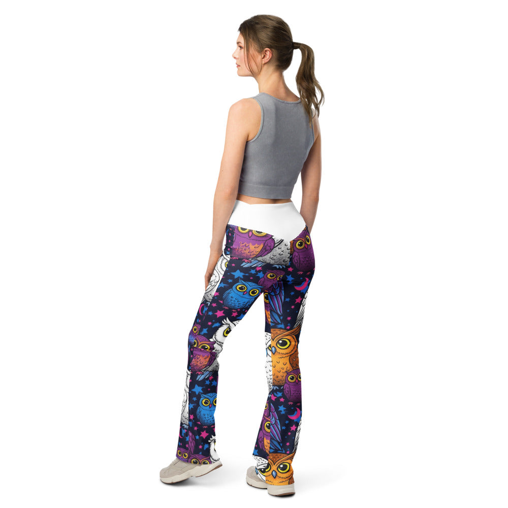 Flare leggings back view | GearBunch