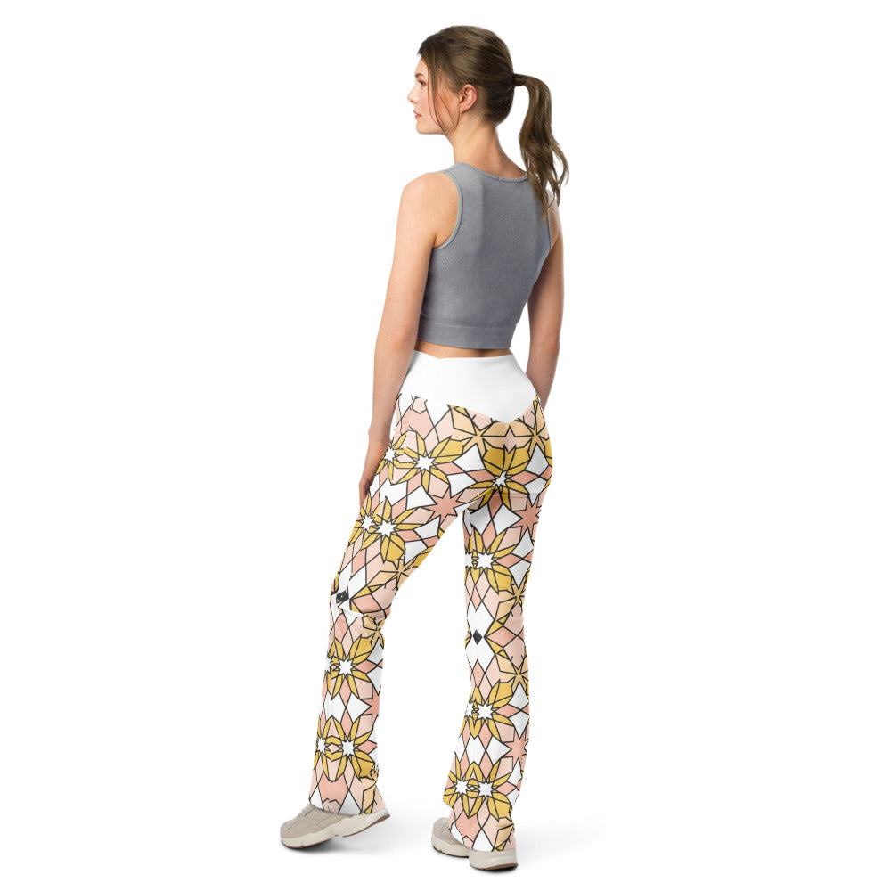 Flare leggings back view | GearBunch