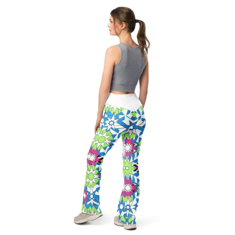 Flare leggings back view | GearBunch