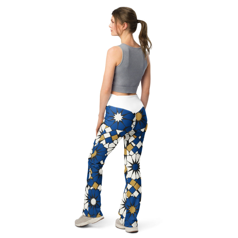 Flare leggings back view | GearBunch