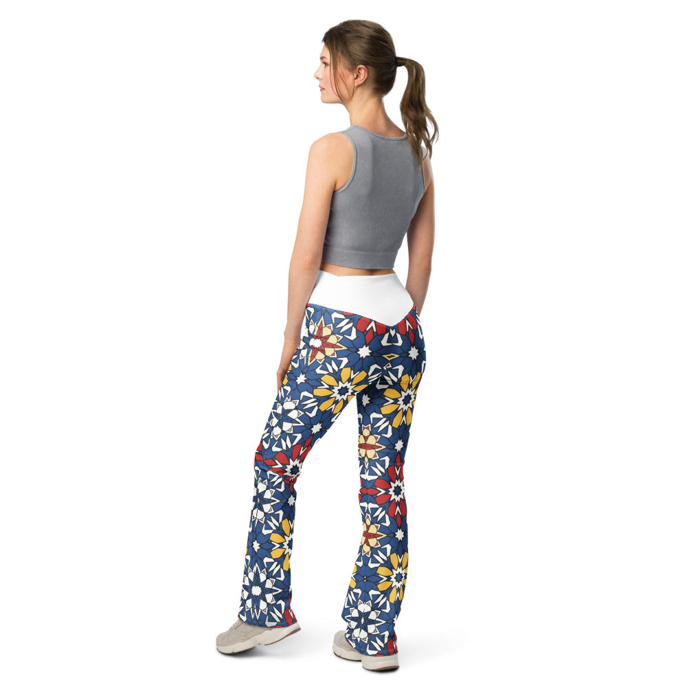 Flare leggings back view | GearBunch