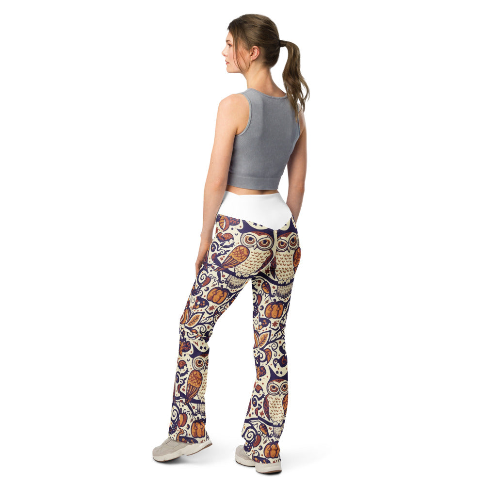 Flare leggings back view | GearBunch