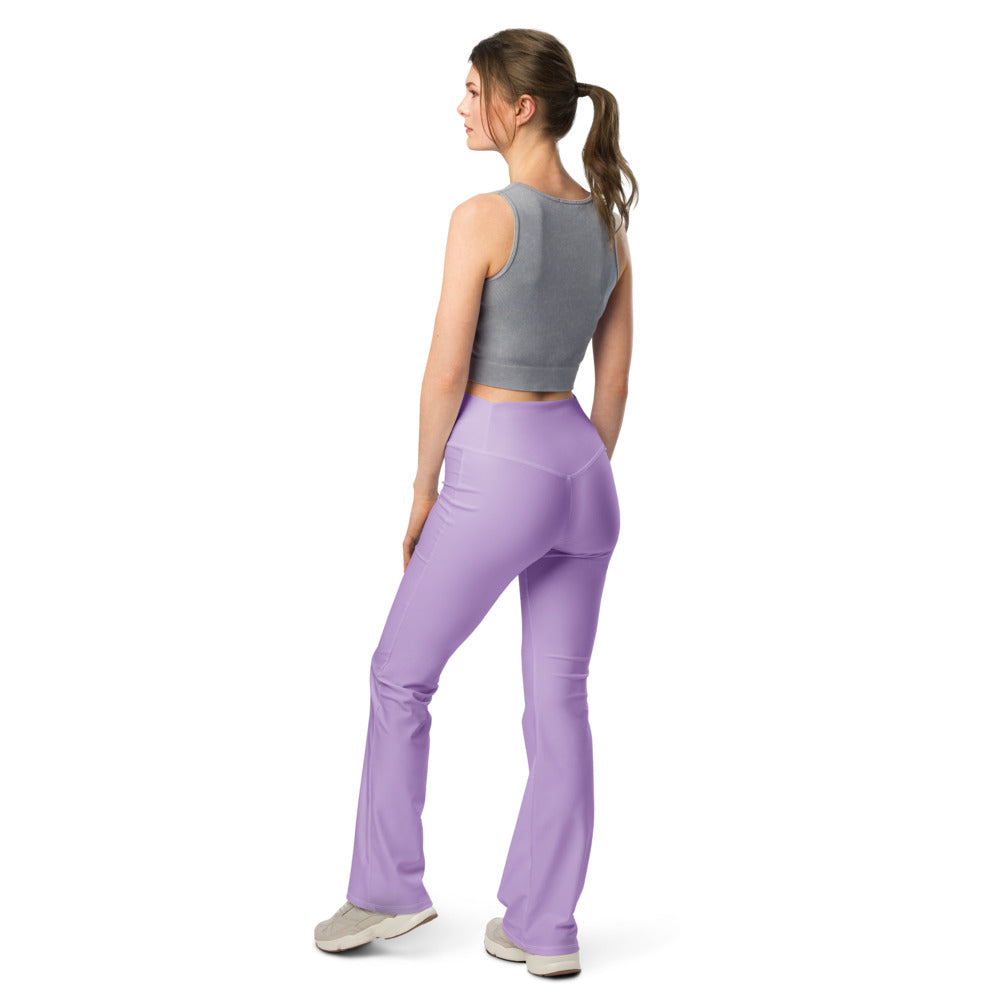 Solid leggings back view | GearBunch