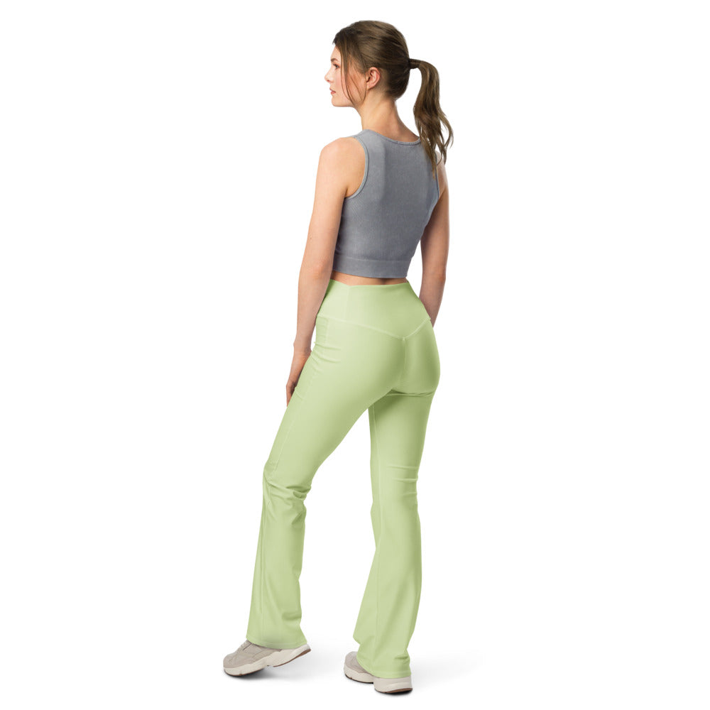 Solid leggings back view | GearBunch