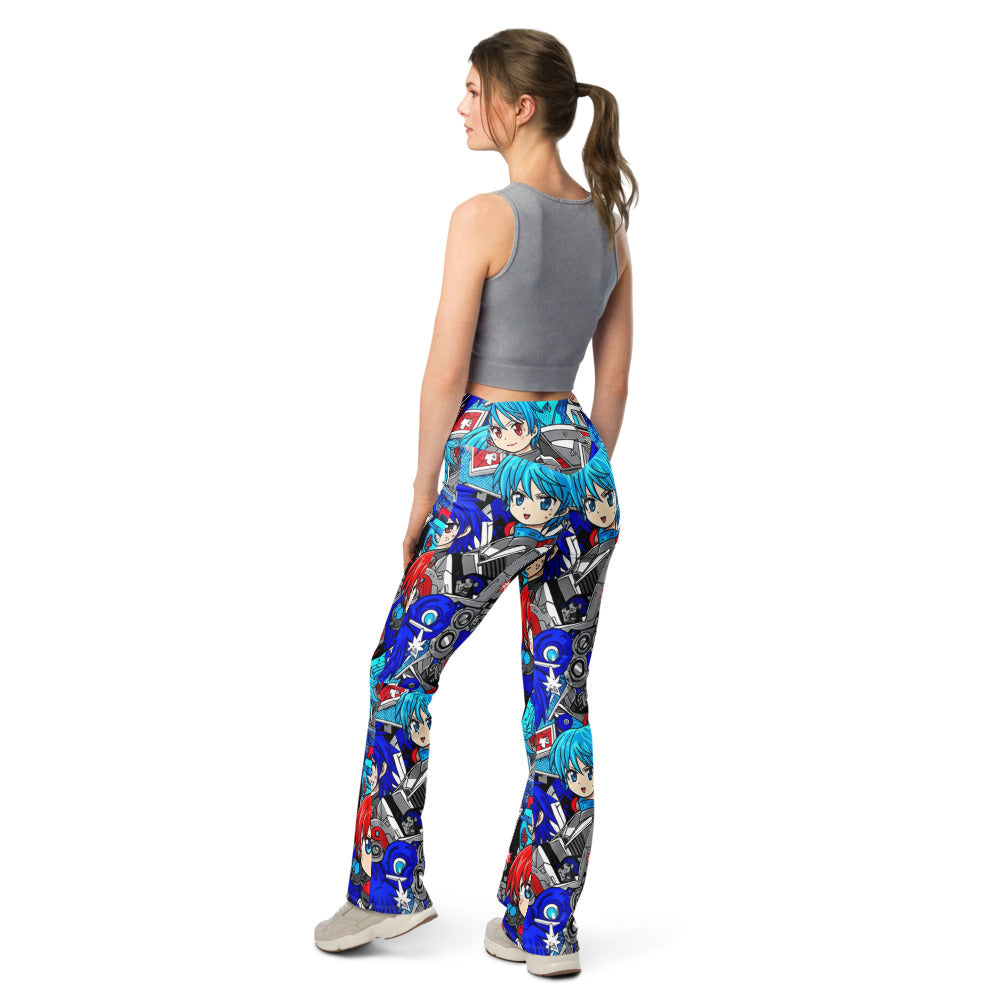 Flare leggings back view | GearBunch