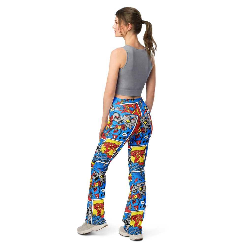 Flare leggings back view | GearBunch