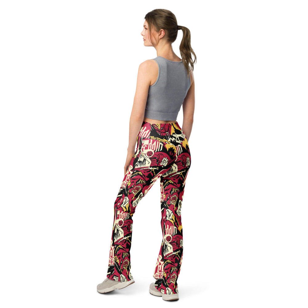 Flare leggings back view | GearBunch
