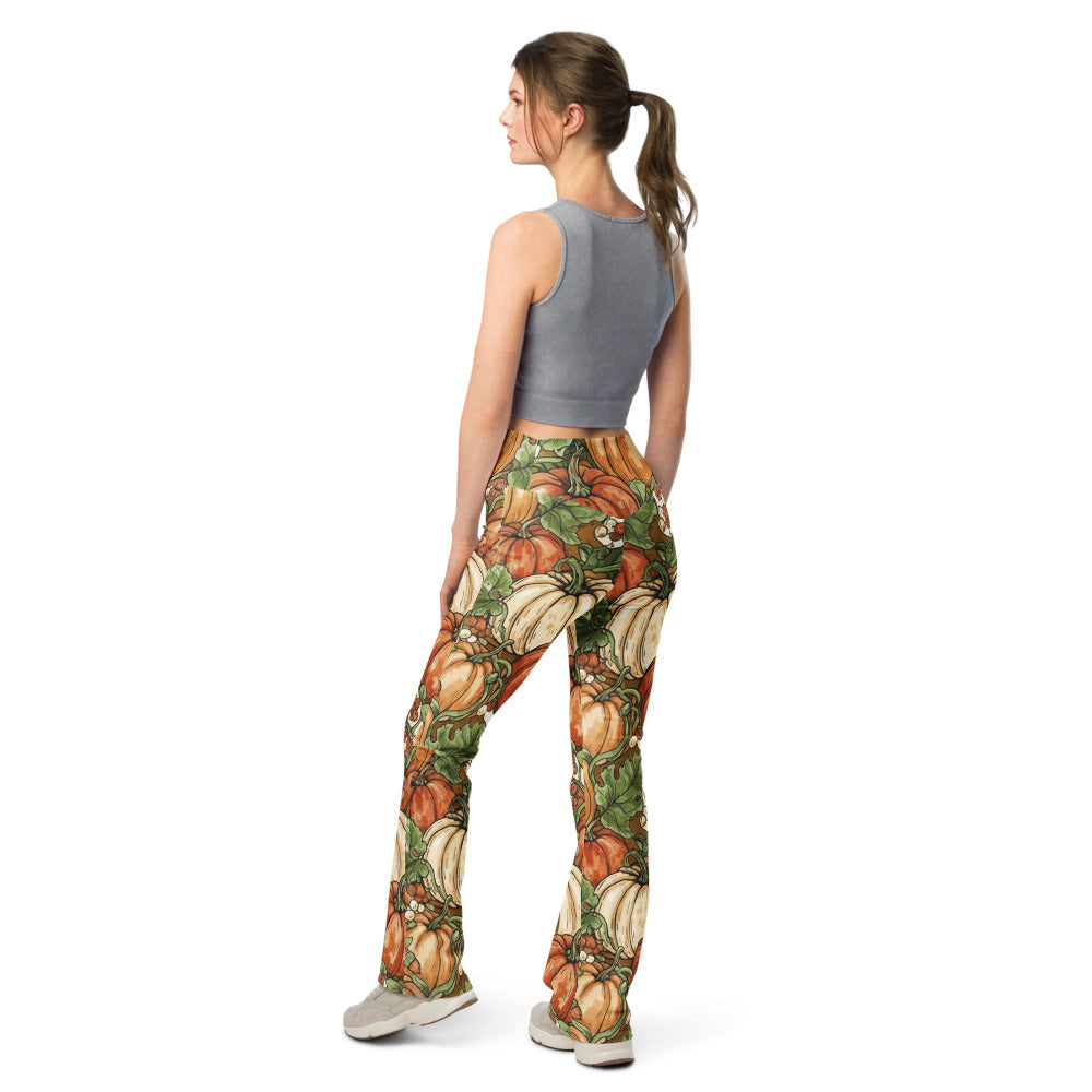 Flare leggings back view | GearBunch