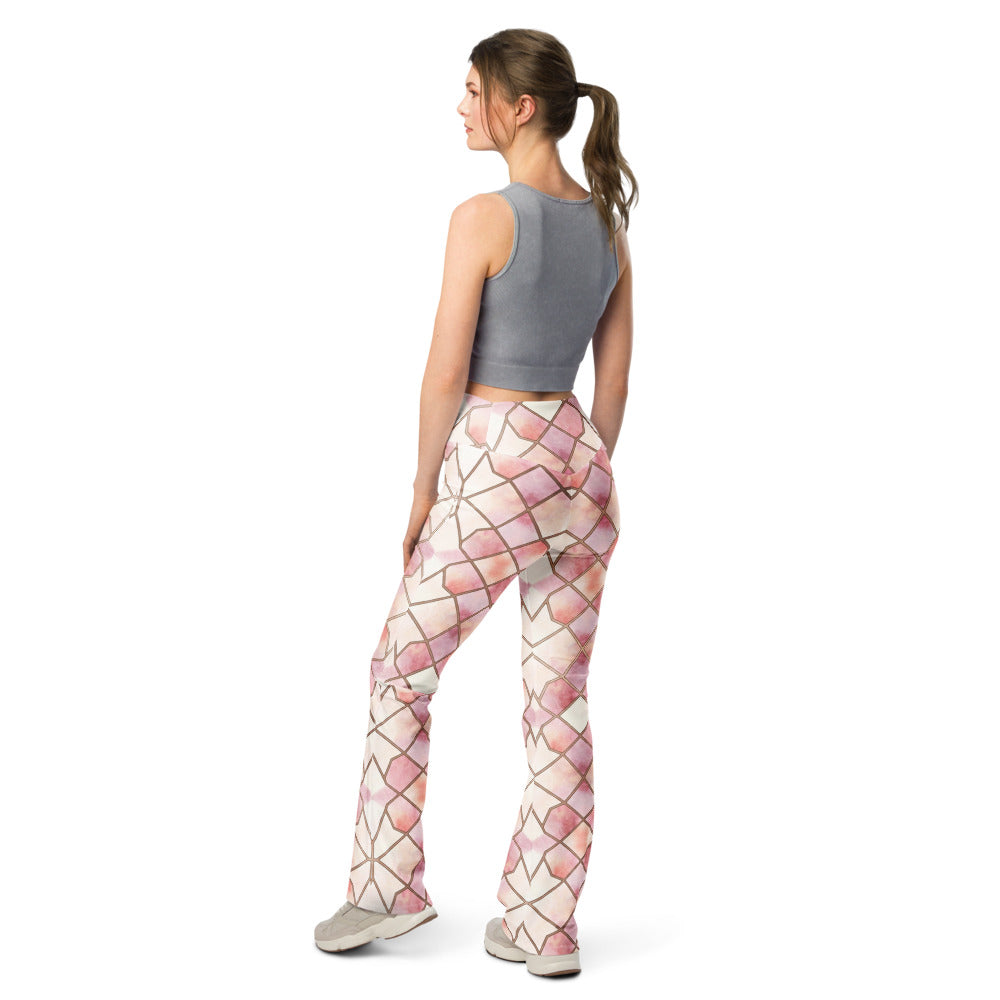 Flare leggings back view | GearBunch