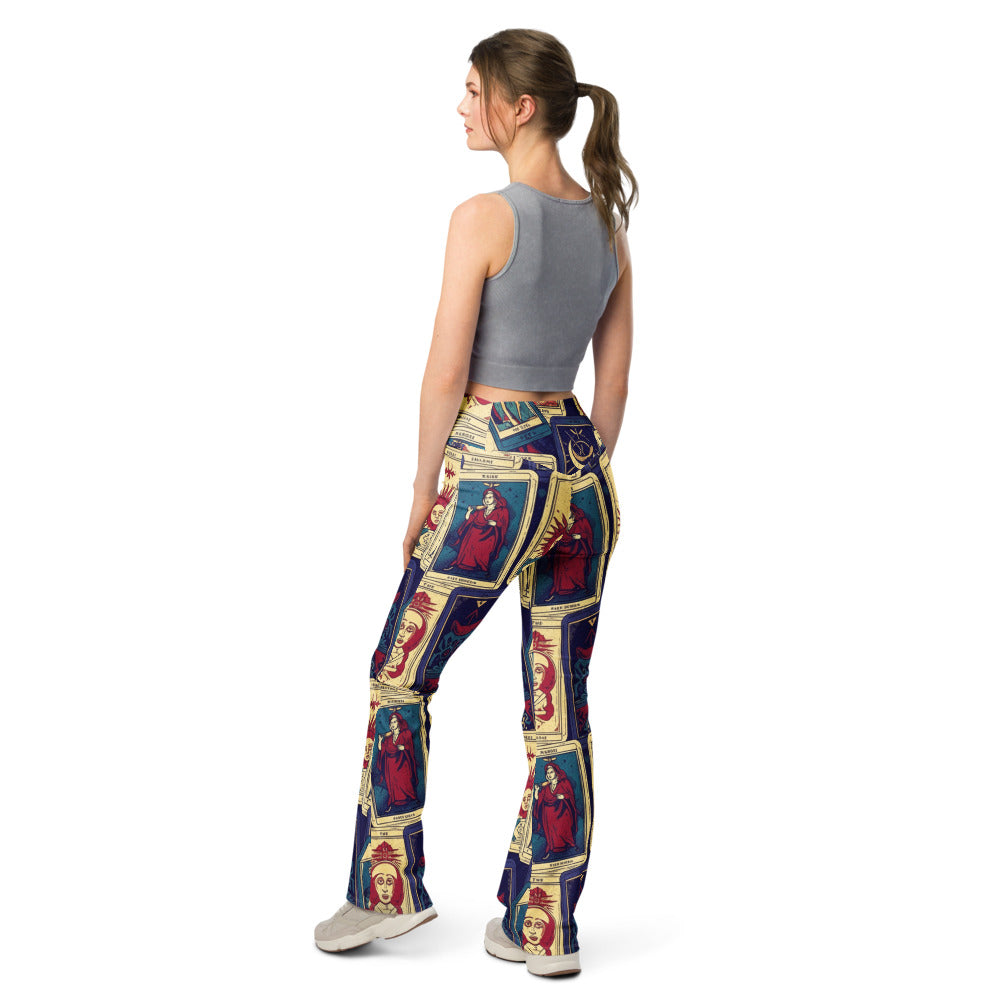 Flare leggings back view | GearBunch
