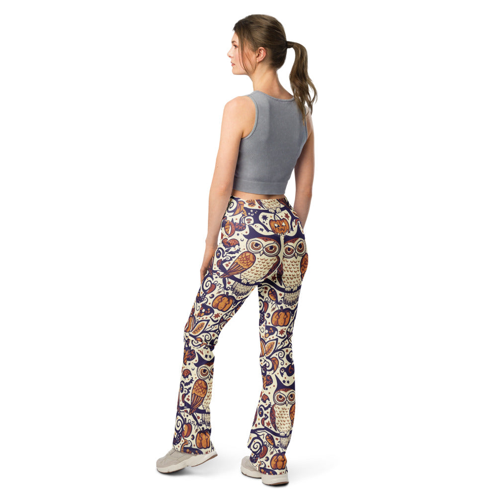 Flare leggings back view | GearBunch