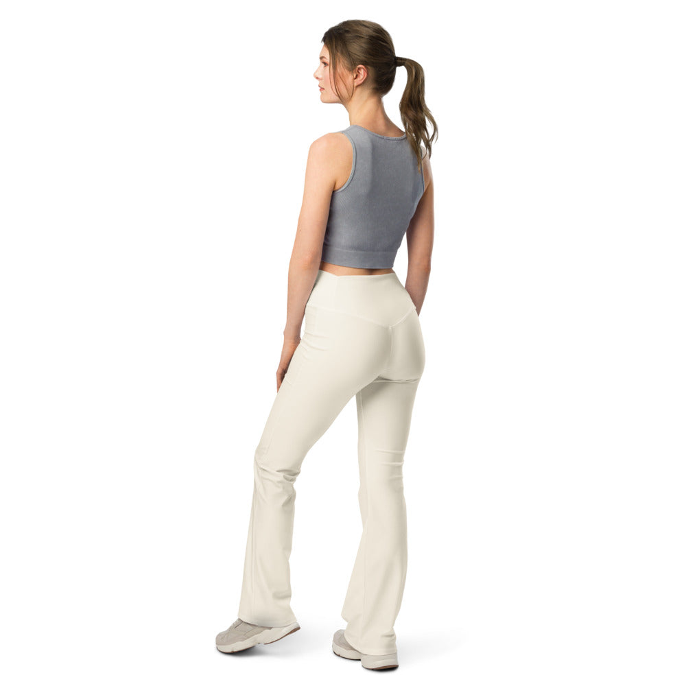 Solid leggings back view | GearBunch