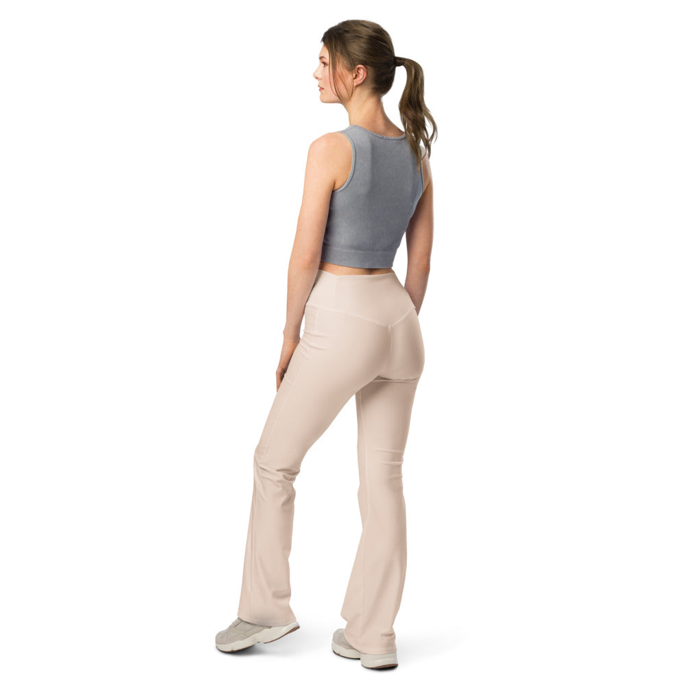 Solid leggings back view | GearBunch