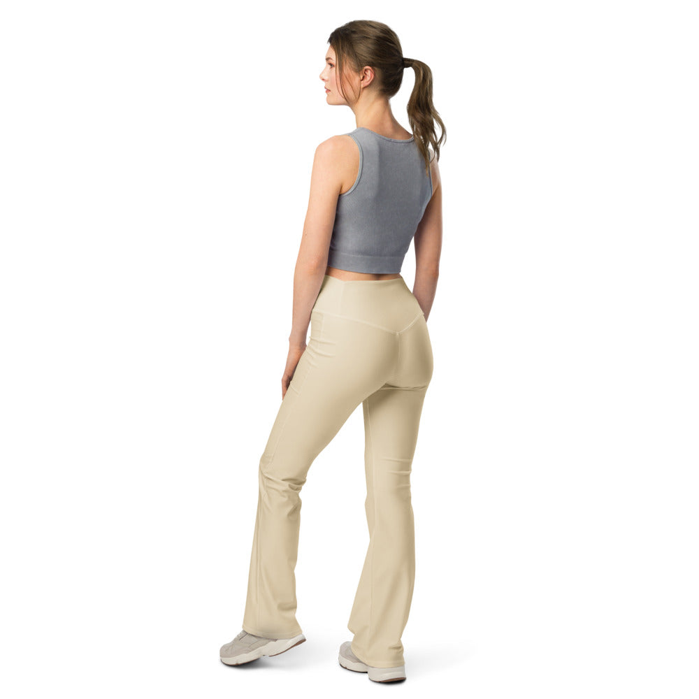 Solid leggings back view | GearBunch