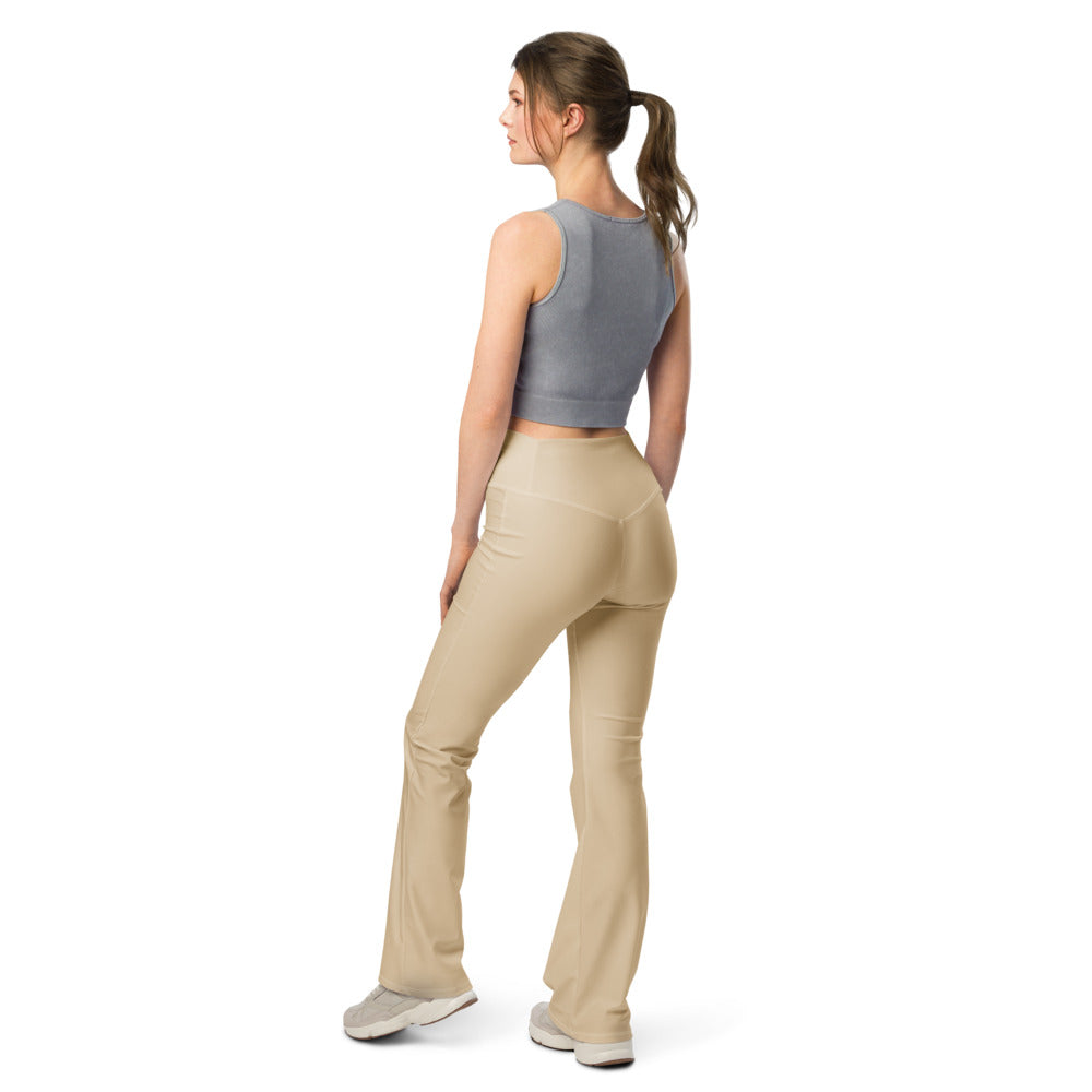 Solid leggings back view | GearBunch