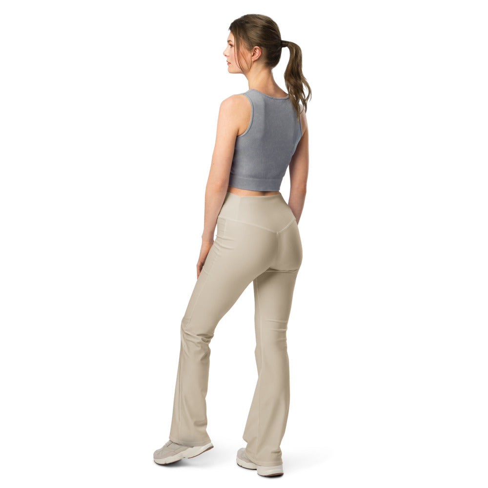 Solid leggings back view | GearBunch