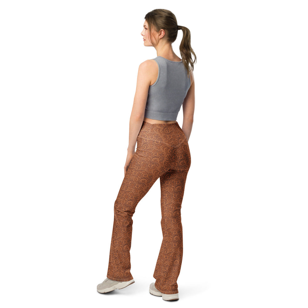Solid leggings back view | GearBunch