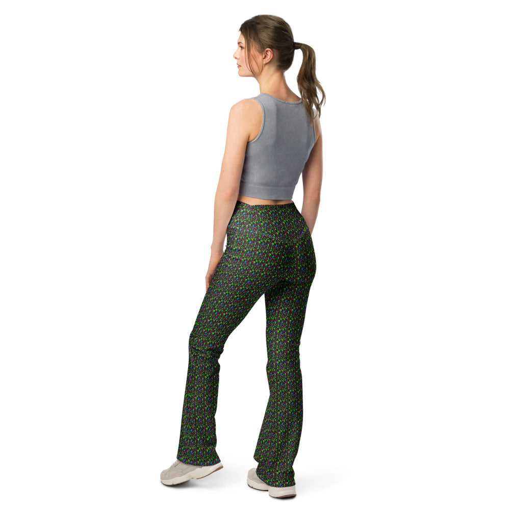 Solid leggings back view | GearBunch