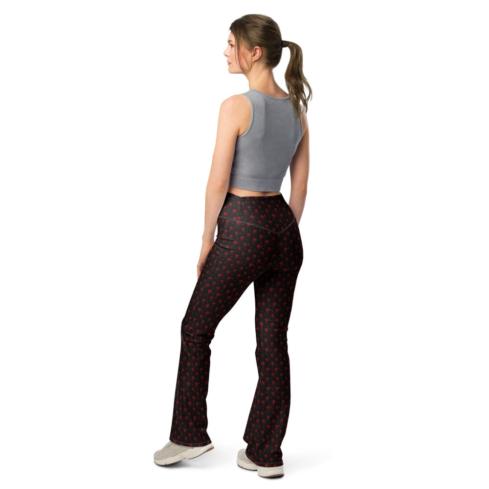 Solid leggings back view | GearBunch