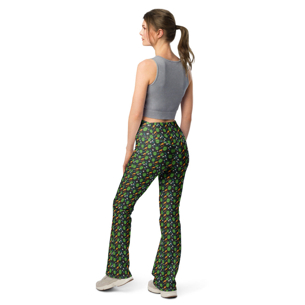 Solid leggings back view | GearBunch