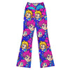 Ultra-vibrant anime collage print Anime Galaxy Hero Flare Leggings by GearBunch. Dynamic, colourful, and ready for action.