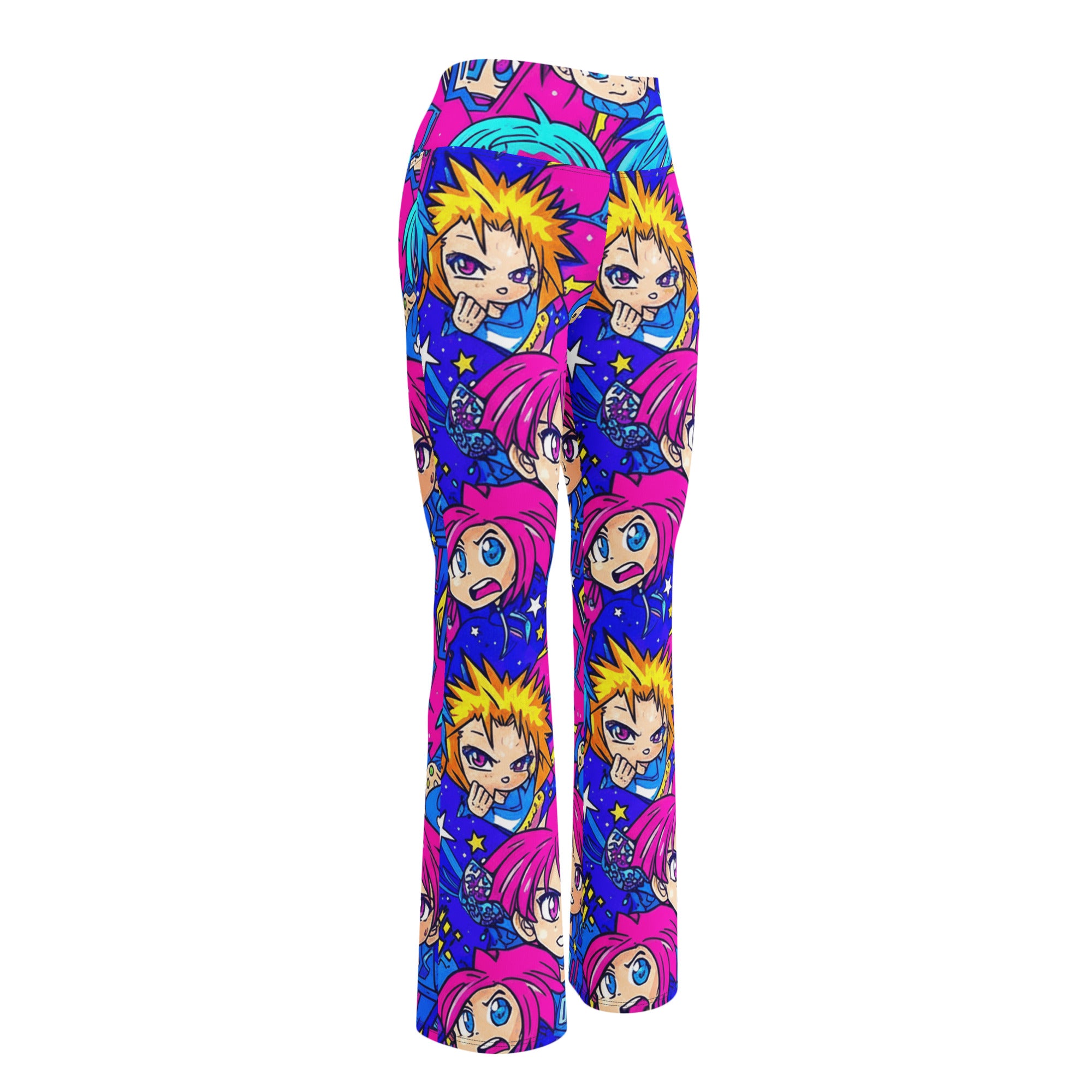 Anime Galaxy Hero Flare Leggings | GearBunch