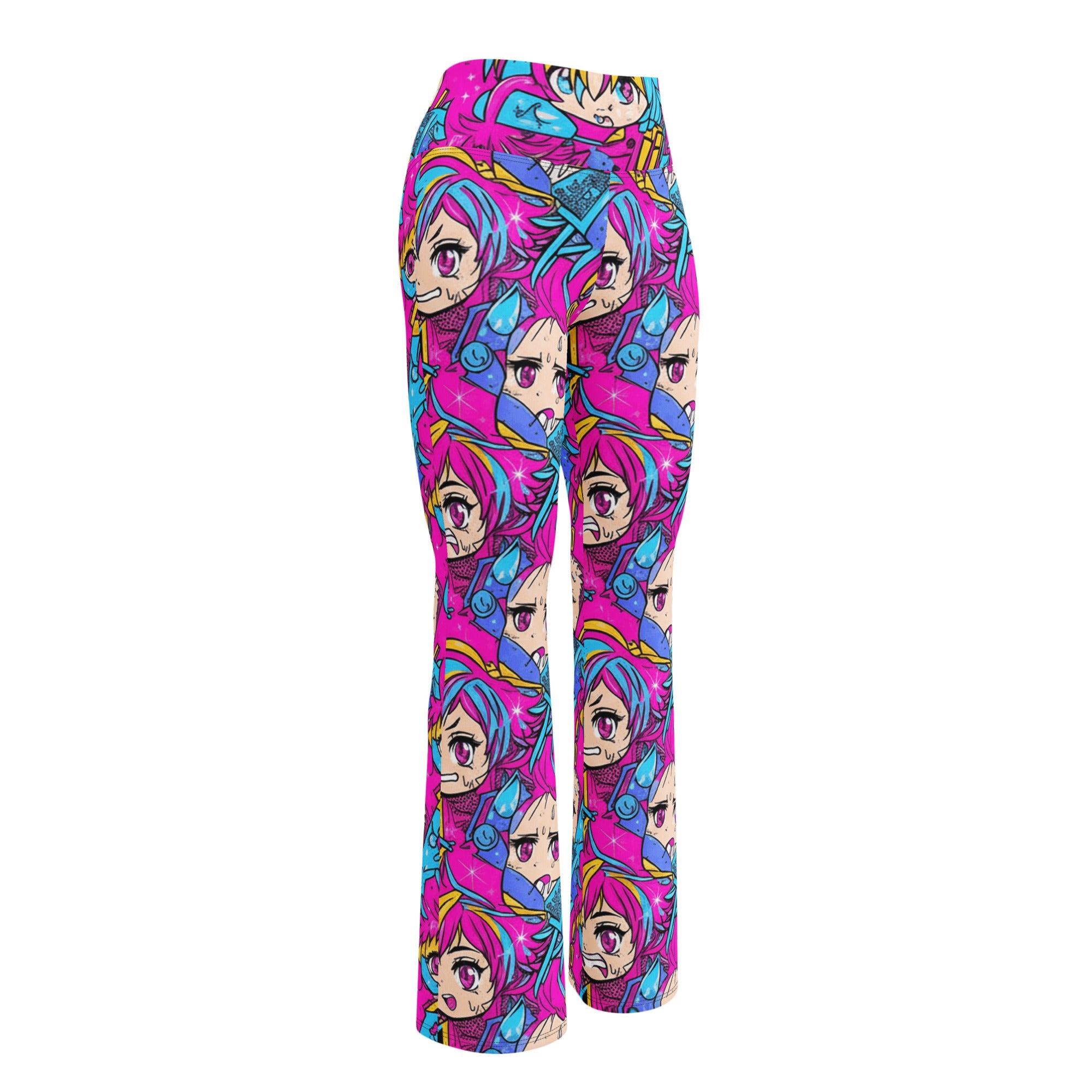 Anime Magical Girl Flare Leggings | GearBunch