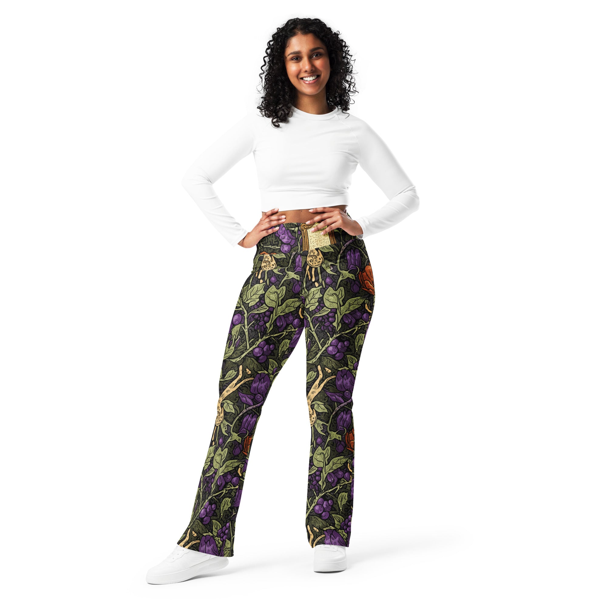 Belladonna Poison Garden Flare Leggings | GearBunch