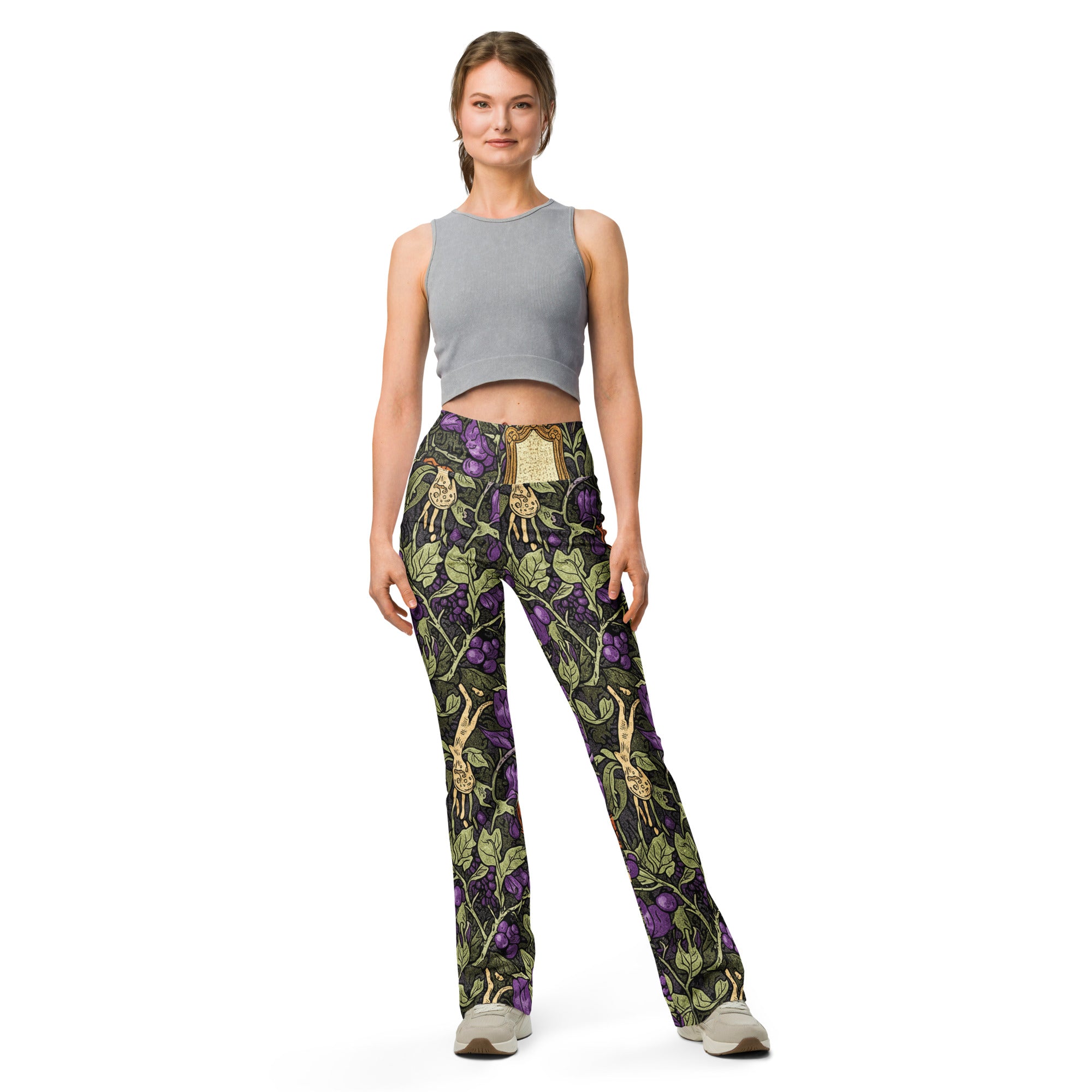 Belladonna Poison Garden Flare Leggings | GearBunch