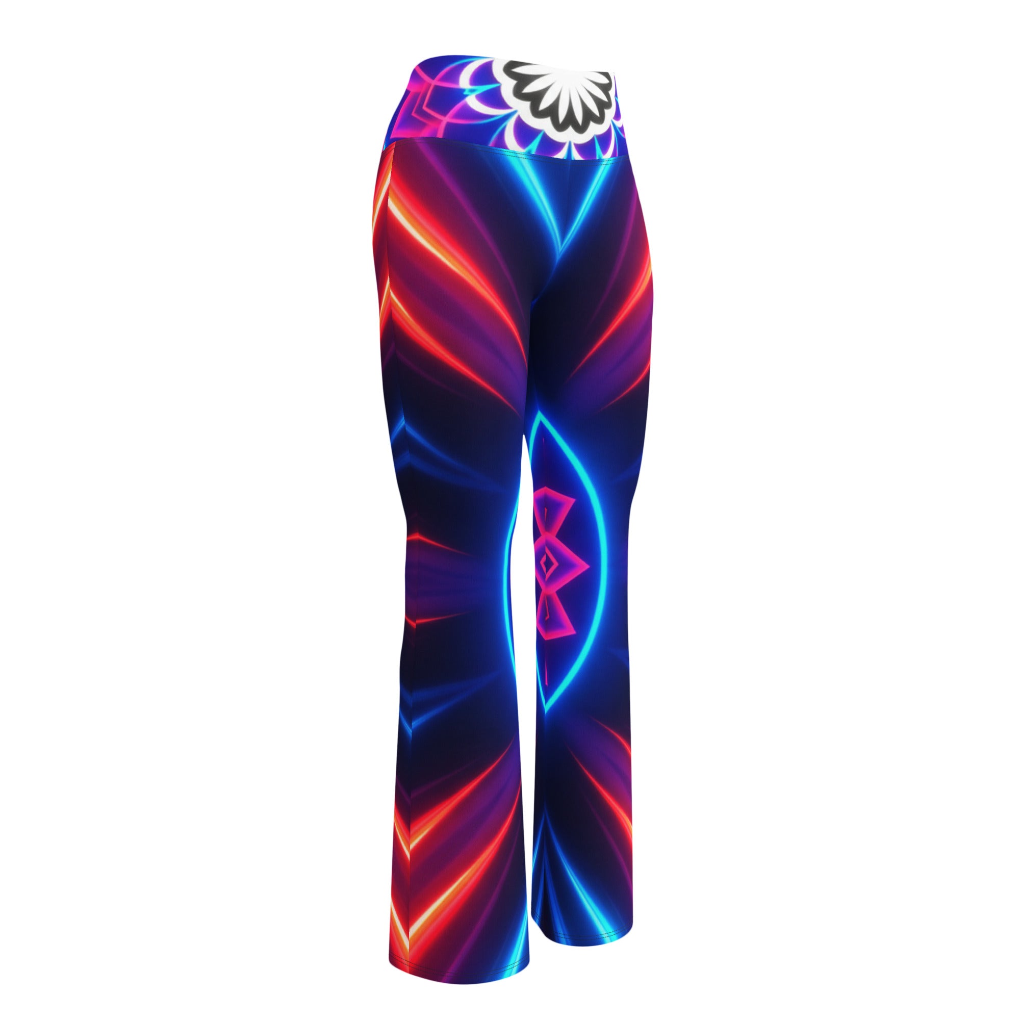 Psychedelic Supernova Flare Leggings | GearBunch