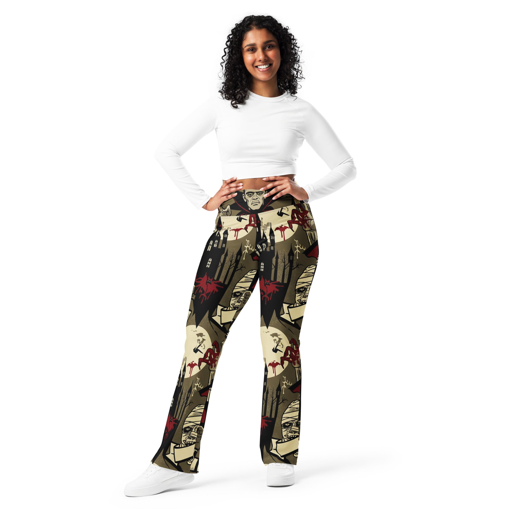 Universal Monsters Retro Flare Leggings | GearBunch