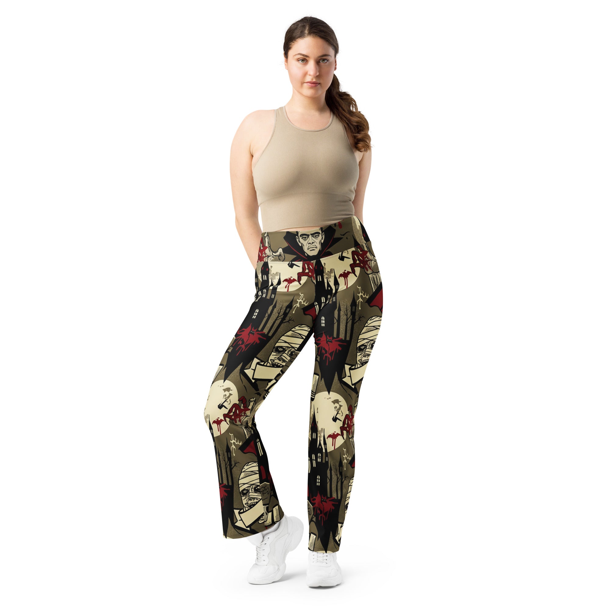 Universal Monsters Retro Flare Leggings | GearBunch