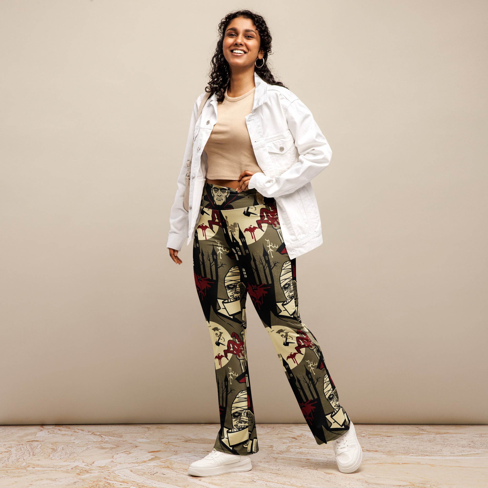 Universal Monsters Retro Flare Leggings | GearBunch