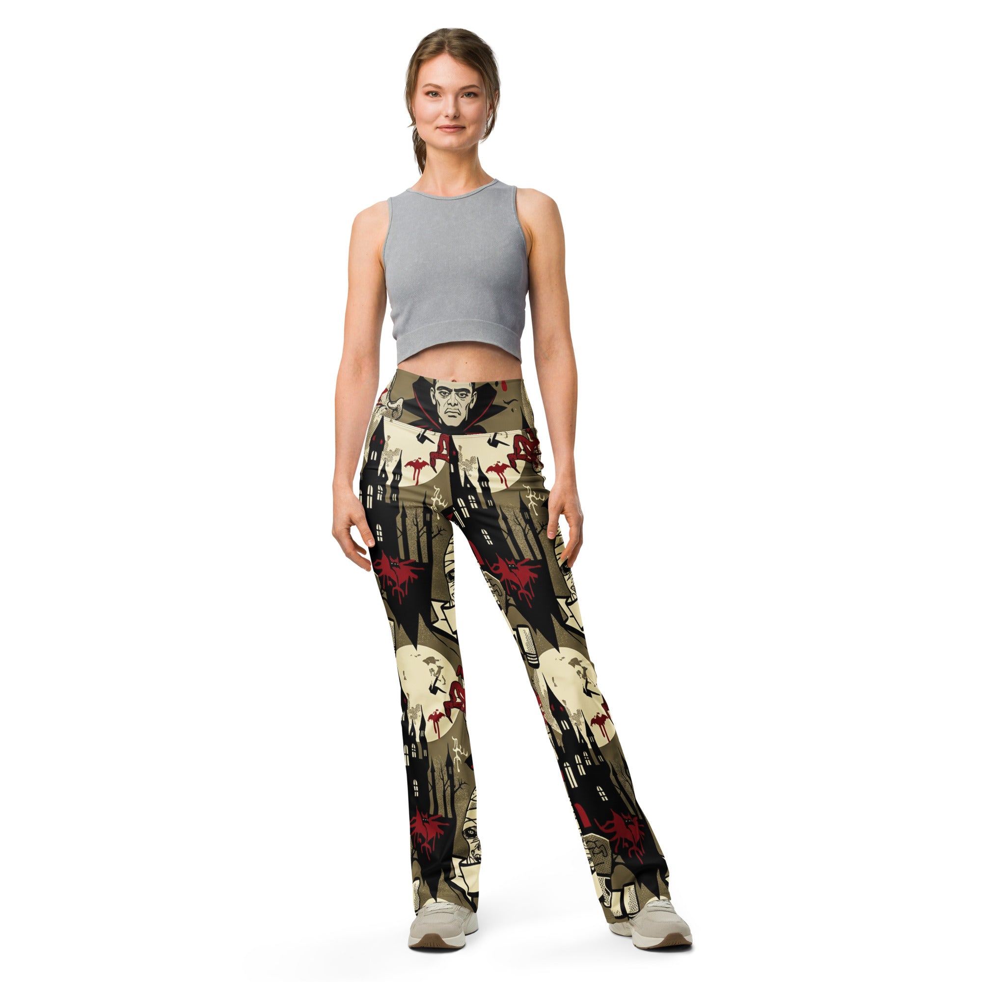 Universal Monsters Retro Flare Leggings | GearBunch