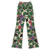 Zellige Forest Berry Flare Leggings from GearBunch. Intricate geometric pattern in forest emerald, ruby crimson, and rich amethyst.