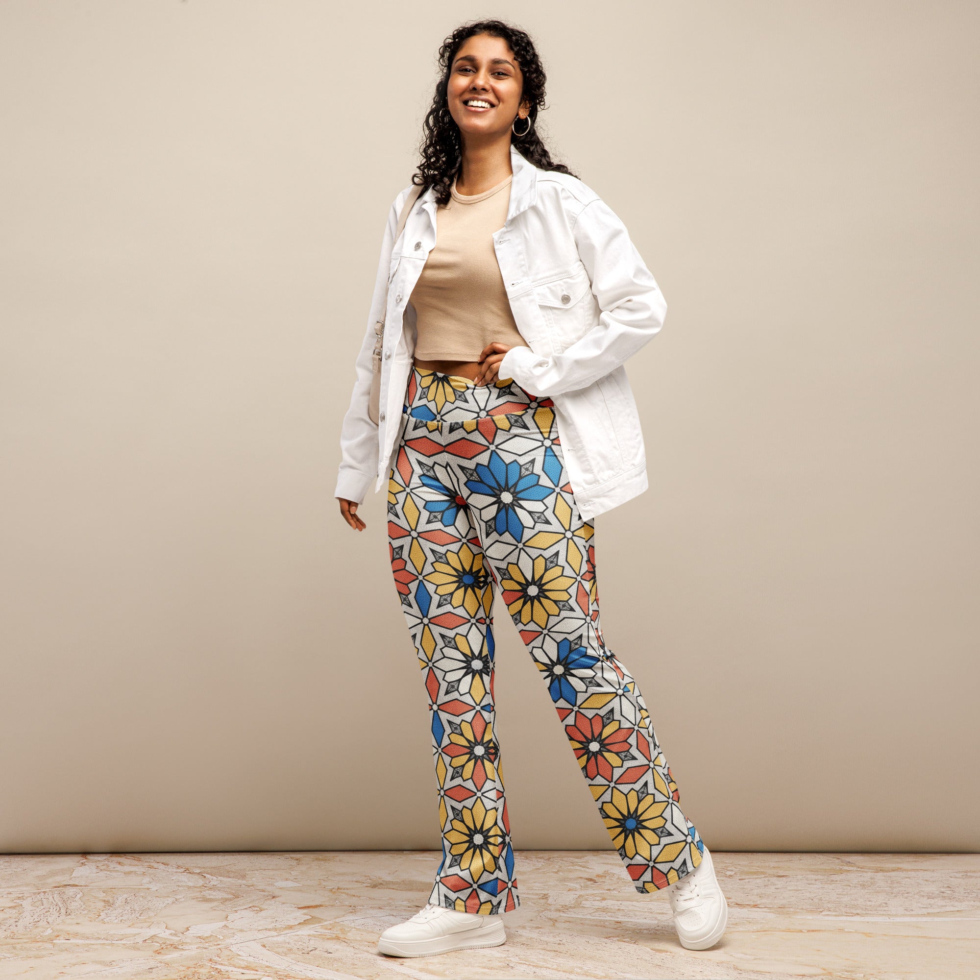 Zellige Marrakech Flare Leggings | GearBunch