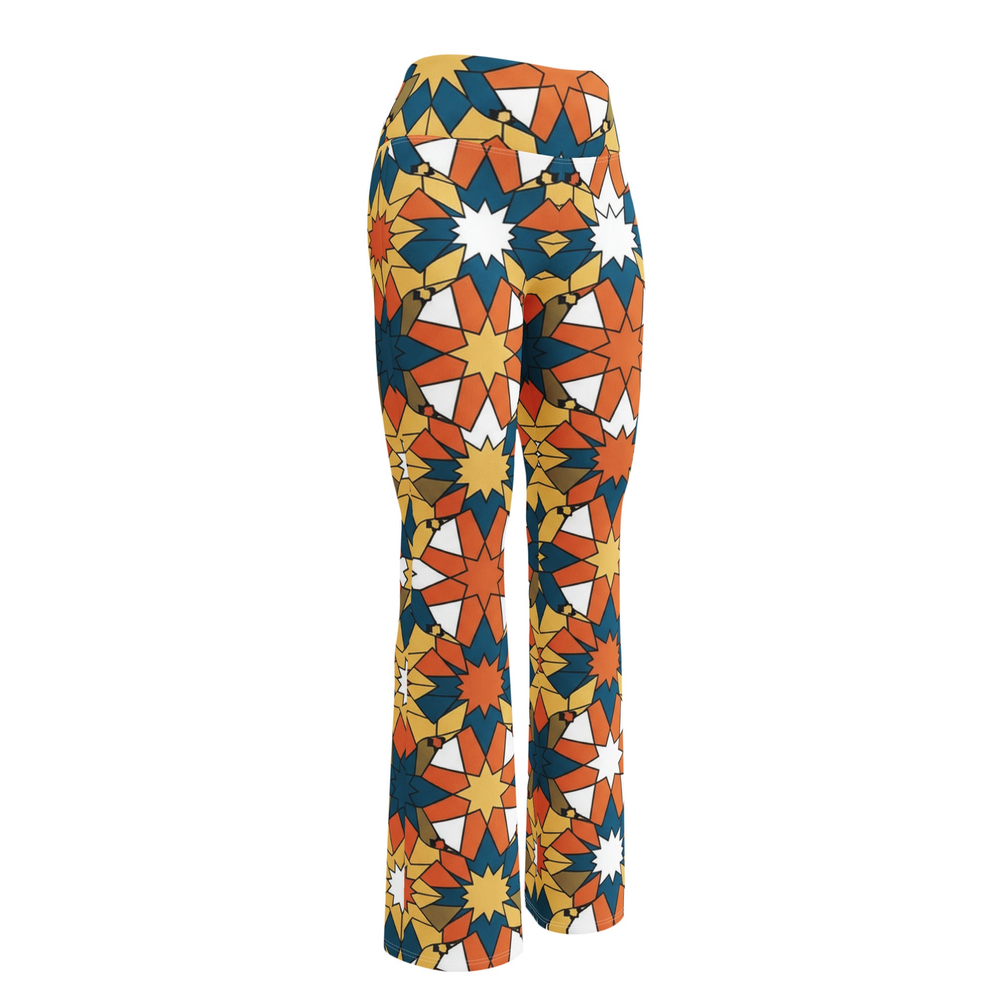 Zellige Ocean Sunset Flare Leggings | GearBunch
