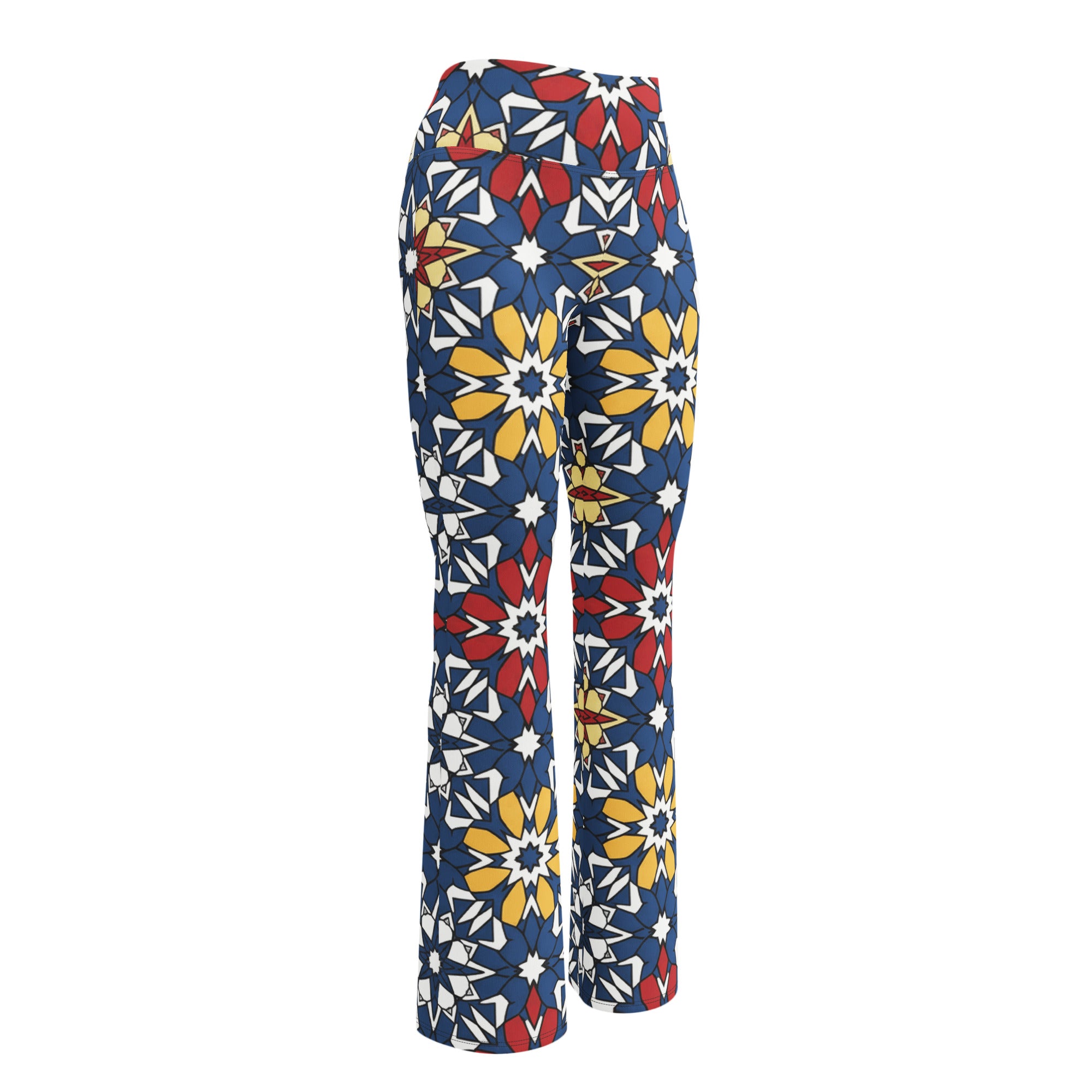Zellige Sapphire Ruby Flare Leggings | GearBunch