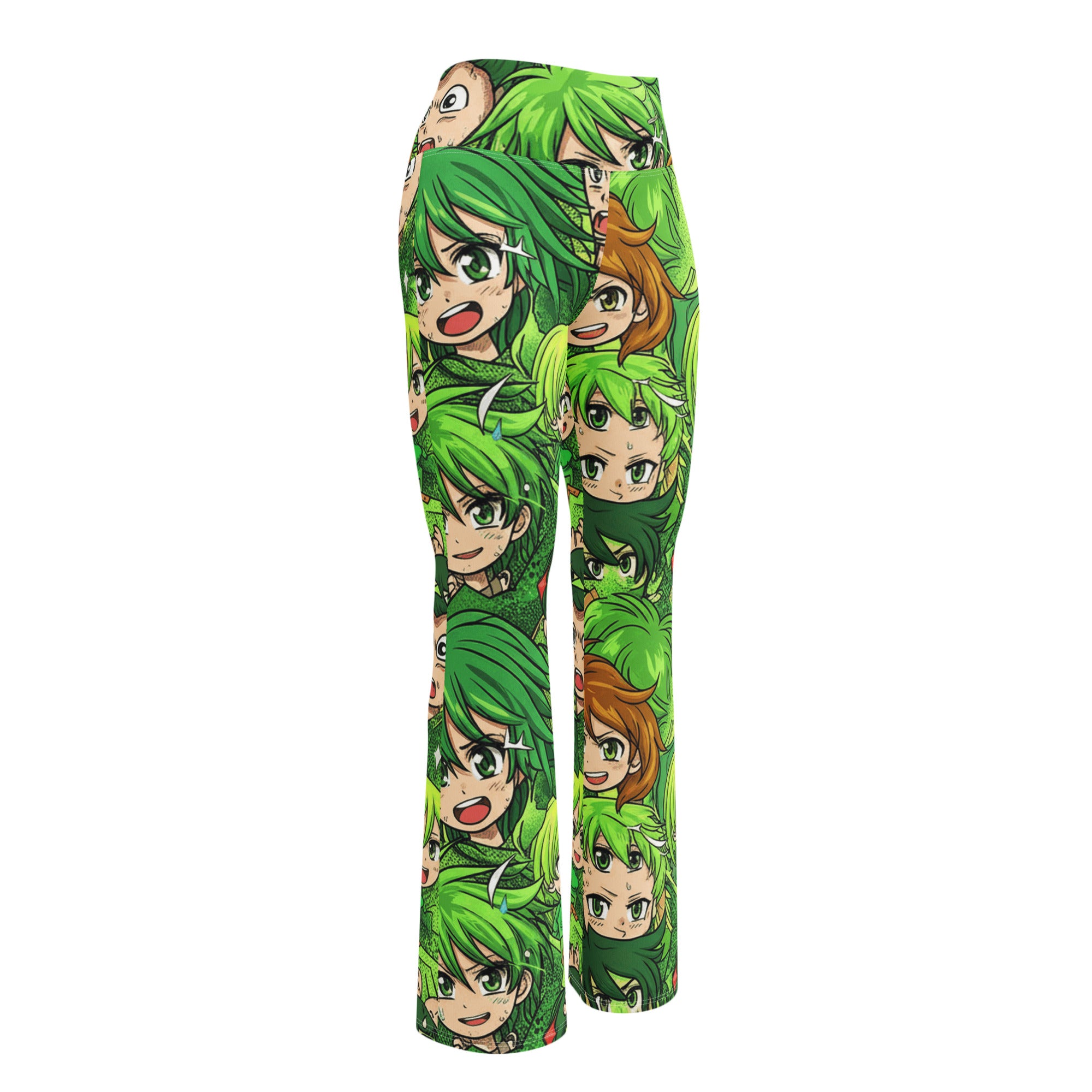 Anime Forest Spirit Flare Leggings | GearBunch