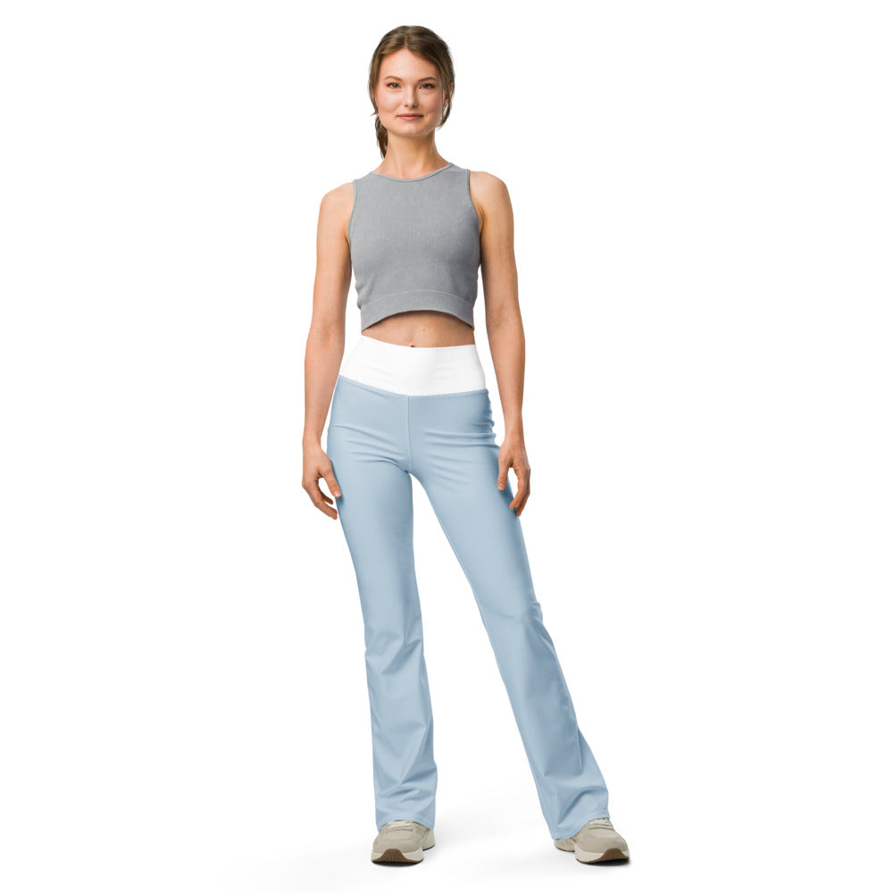 Solid leggings front view | GearBunch