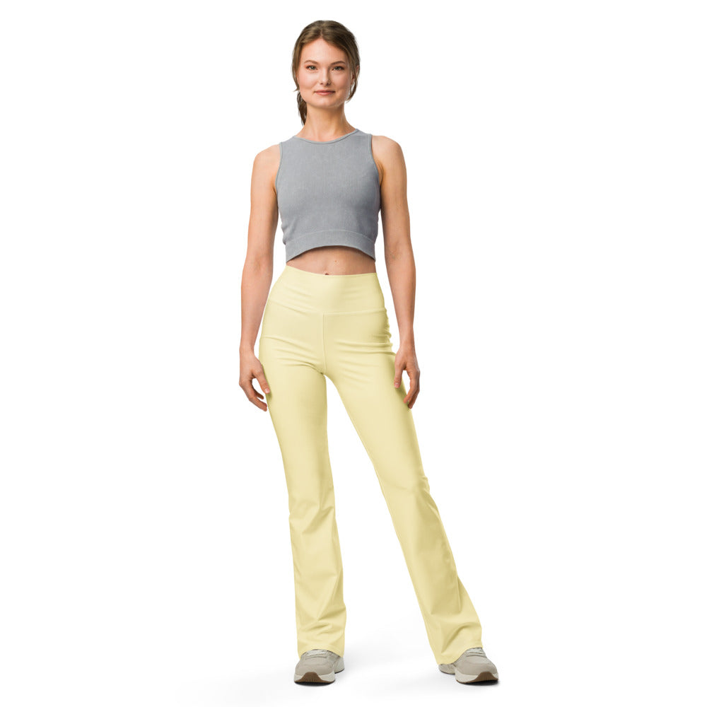 Solid leggings front view | GearBunch